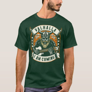 Valhalla I Am Coming 70s Rock Music Fan art T-Shirt