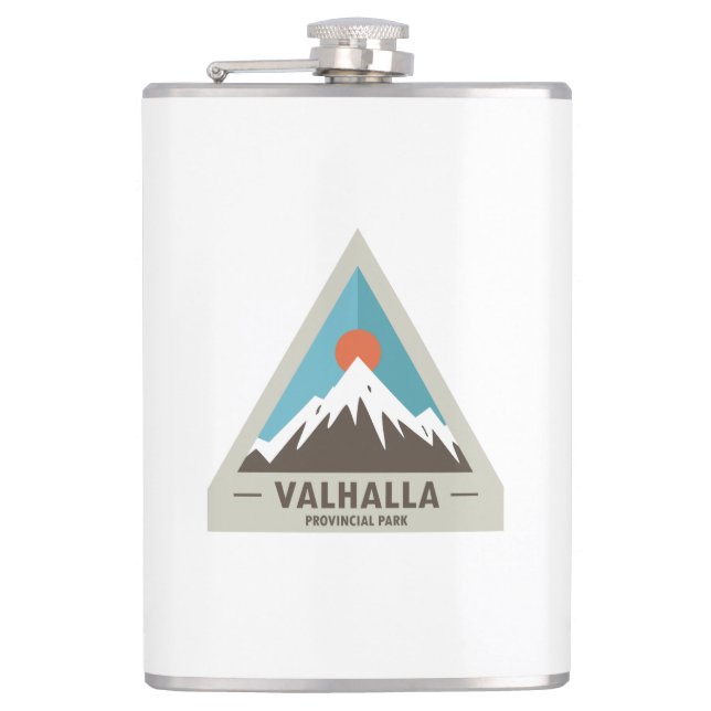 Valhalla Provincial Park Hip Flask (Front)