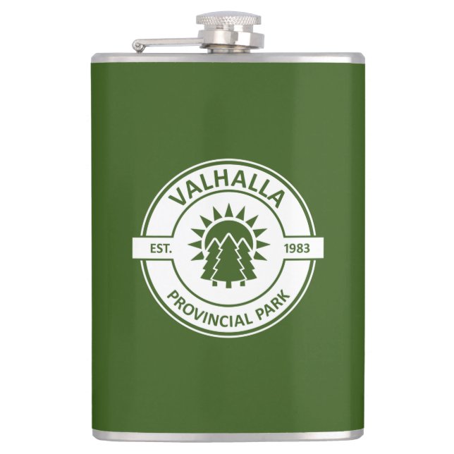 Valhalla Provincial Park Hip Flask (Front)