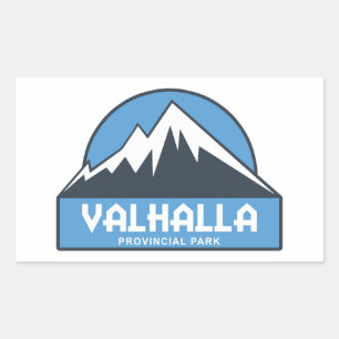 Valhalla Provincial Park Rectangular Sticker