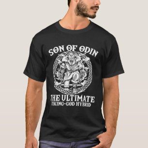 Valhalla Son Of Odin Nordic Warrior Norse Mytholog T-Shirt
