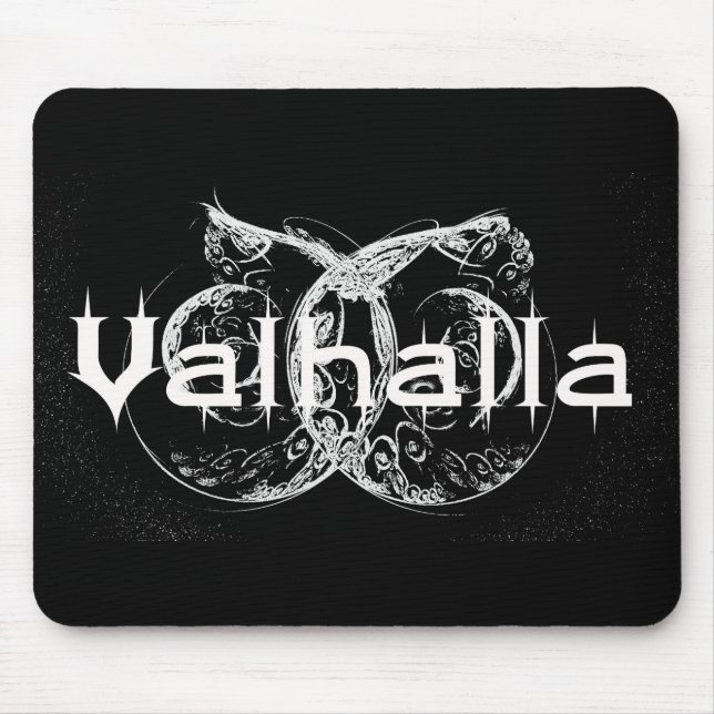 Valhalla - the great hall where heroes belong ! mouse pad (Front)