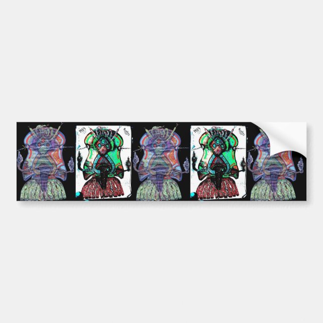 Valhalla Tripper bumper sticker (Front)