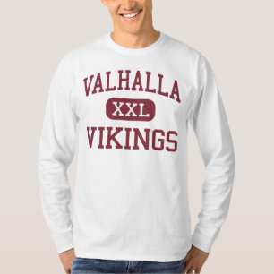 Valhalla - Vikings - Middle - Valhalla New York T-Shirt