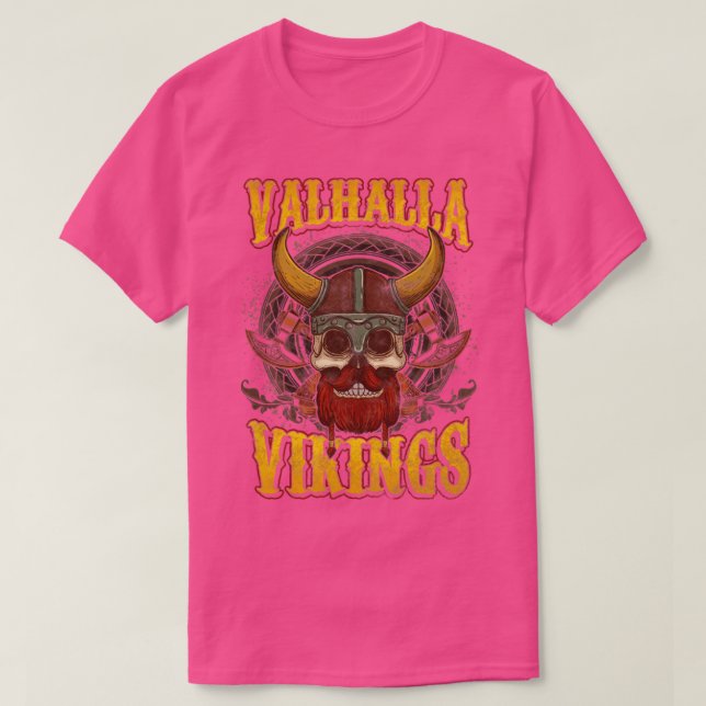 Valhalla Vikings T-Shirt (Design Front)