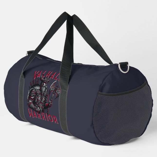 Valhalla Warrior Duffle Bag (Right Corner)