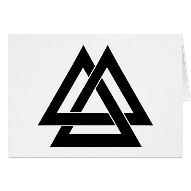 Valknut - Black (Front Horizontal)