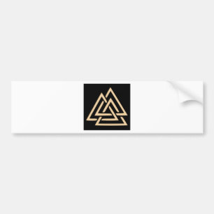 Valknut Bumper Sticker