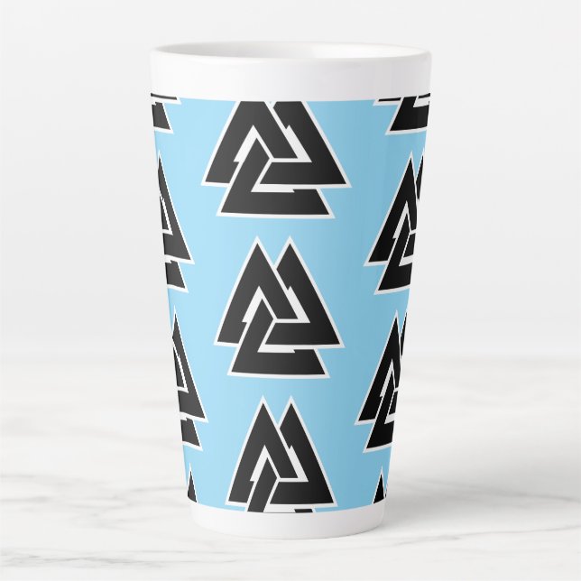  Valknut Latte Mug (Front)