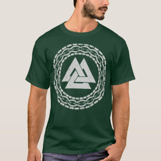 Valknut Norse Runes Viking Northmen Mythology 1 T-Shirt