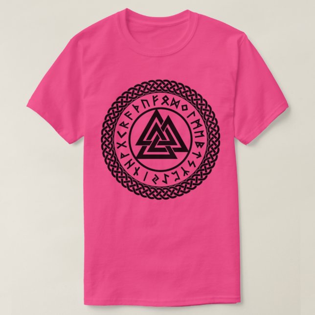 Valknut Odins knot 5 T-Shirt (Design Front)