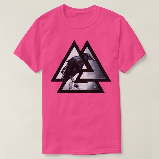 Valknut or knot of death T-Shirt (Design Front)