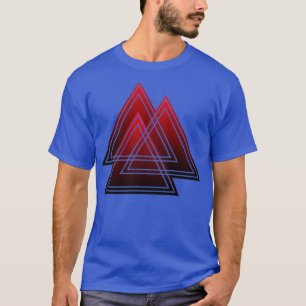 Valknut red T-Shirt