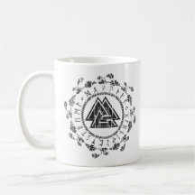 Valknut - Runes - 9 Noble Virtues Mug
