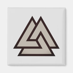Valknut symbol magnet