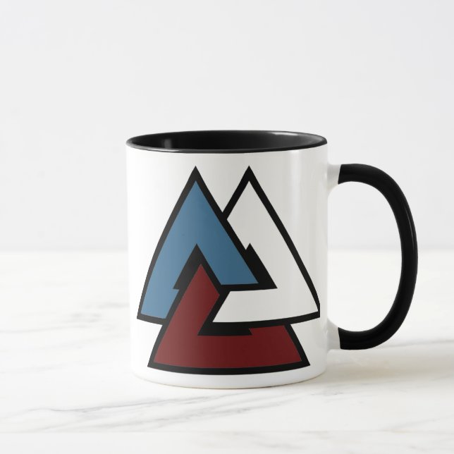 Valknut Symbol Mug (Right)