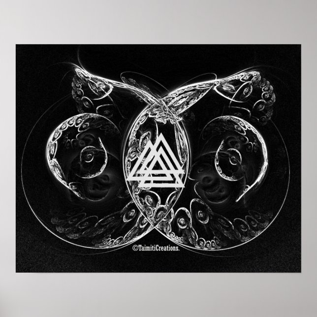 Valknut - Viking's raising Poster (Front)