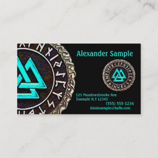 Valknut (Winding) Business Card