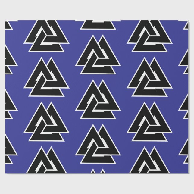  Valknut Wrapping Paper (Flat)