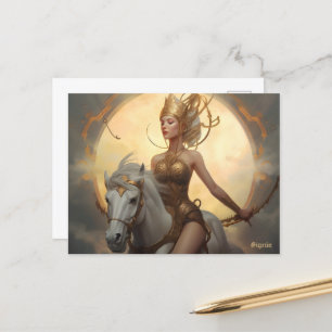 Valkyrie Sigrún  Postcard