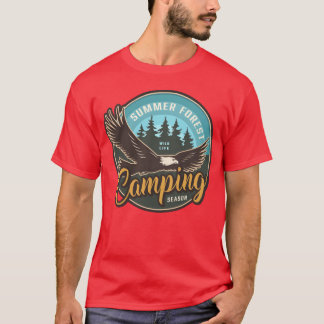 VALKYRIE SUMMER FOREST CAMPING SEASON boy T-Shirt