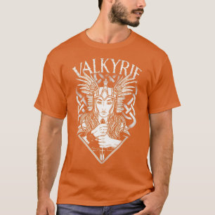 Valkyrie Valhalla Mythology Norse Nordic Viking Sh T-Shirt