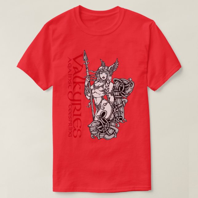 Valkyries Against T-Shirt (Design Front)