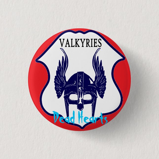 Valkyries - Dead Hearts novels 3 Cm Round Badge (Front)
