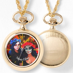 Vallarta Catrinas 1718 Necklace Watch