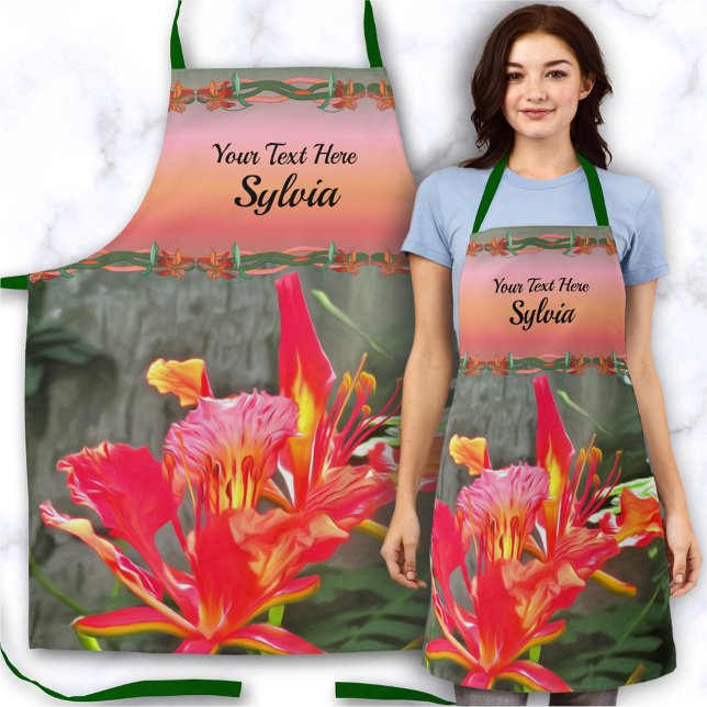 Vallarta Flaming Beauty 1583 Apron (Creator Uploaded)