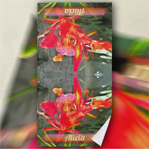 Vallarta Flaming Beauty 1583 Beach Towel