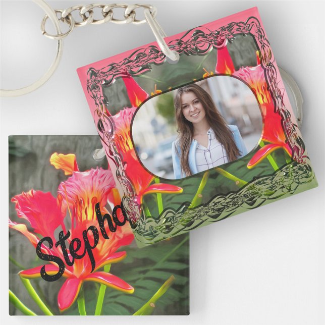 Vallarta Flaming Beauty 1583 Key Ring (Creator Uploaded)