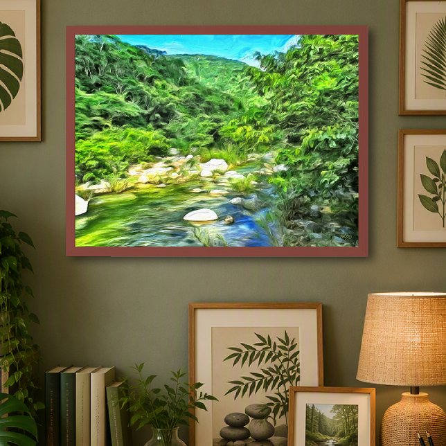 Vallarta River South 0366 Art Print (Creator Uploaded)