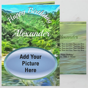 Vallarta River South Birthday 0366 Card