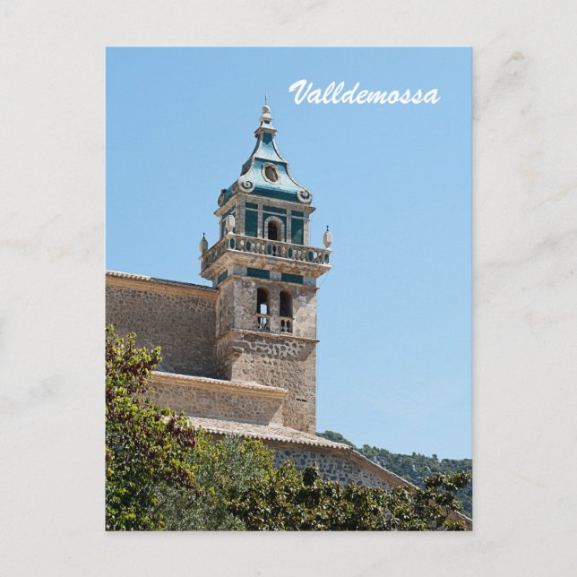 Valldemossa Charterhouse Postcard (Front)