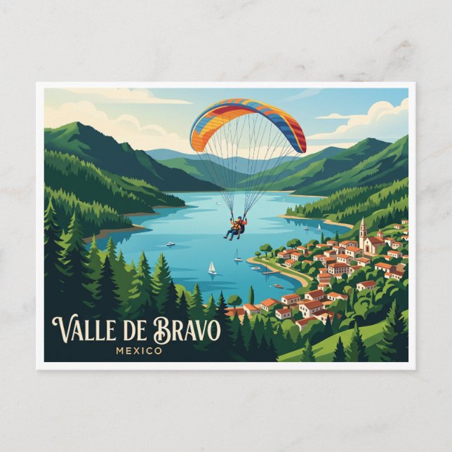 Valle de Bravo, Mexico Postcard (Front)