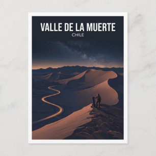 Valle de la Muerte, Atacama Desert, Chile Postcard