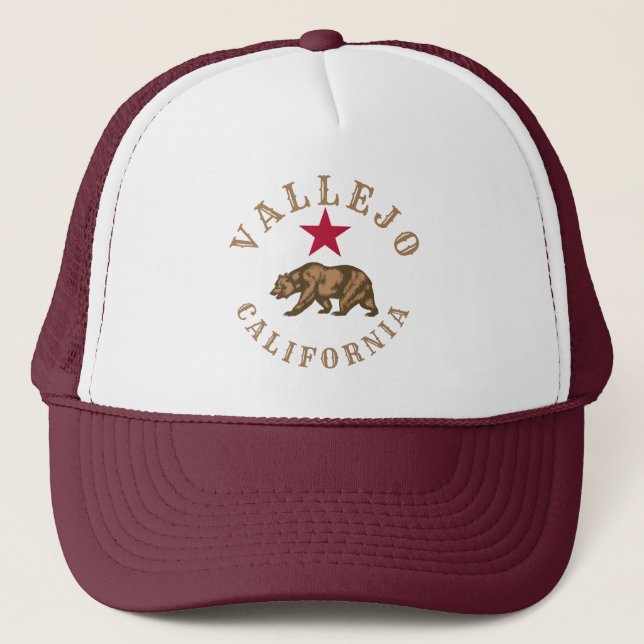 Vallejo, California Trucker Hat (Front)