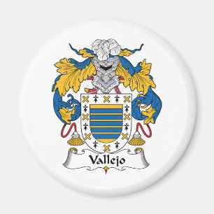 Vallejo Family Crest Magnet