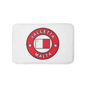 Valletta Malta Bath Mat