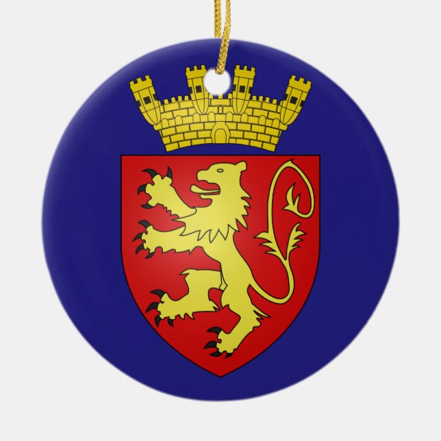 Valletta Malta Crest Christmas Ornament (Front)