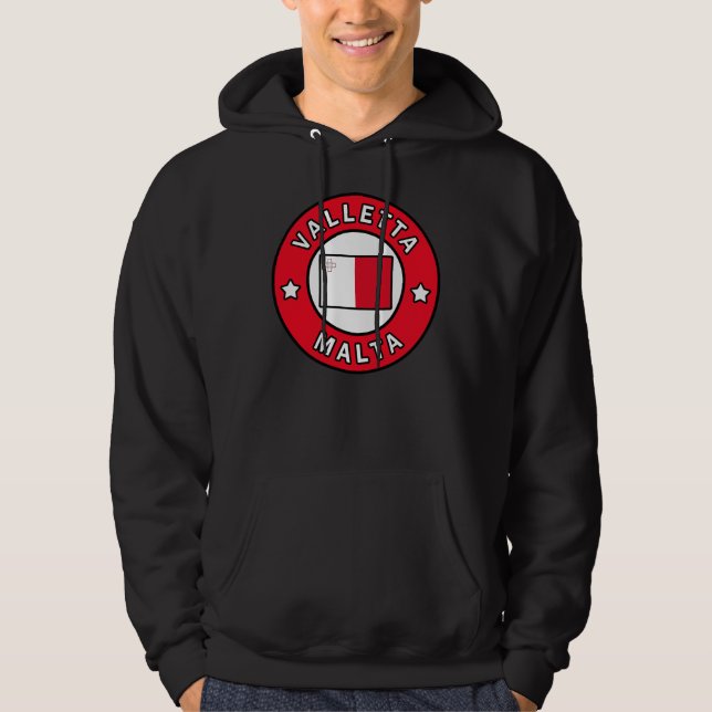 Valletta Malta Hoodie (Front)