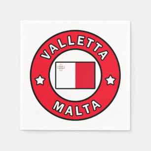 Valletta Malta Napkin
