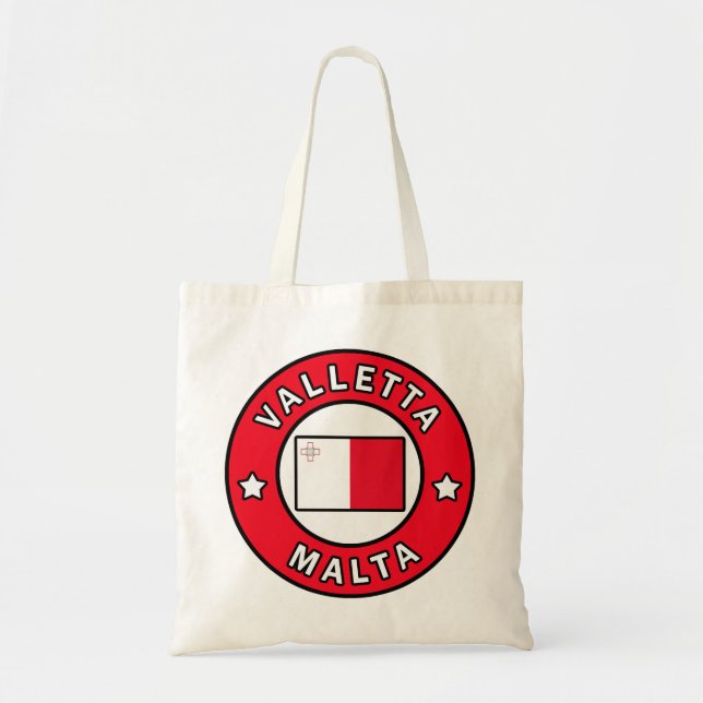 Valletta Malta Tote Bag (Front)