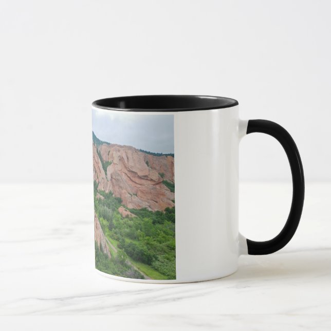 Valley and Rock Formations at Roxborough Mug (Right)