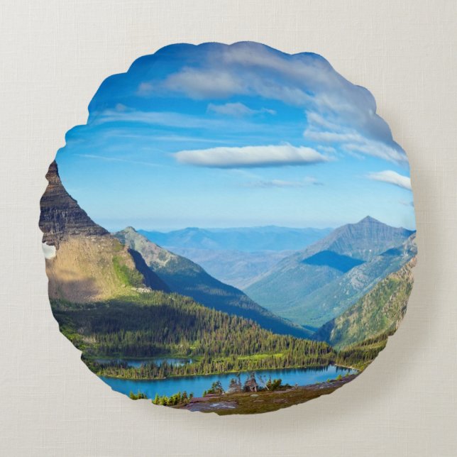 Valley Beyond Round Cushion (Front)