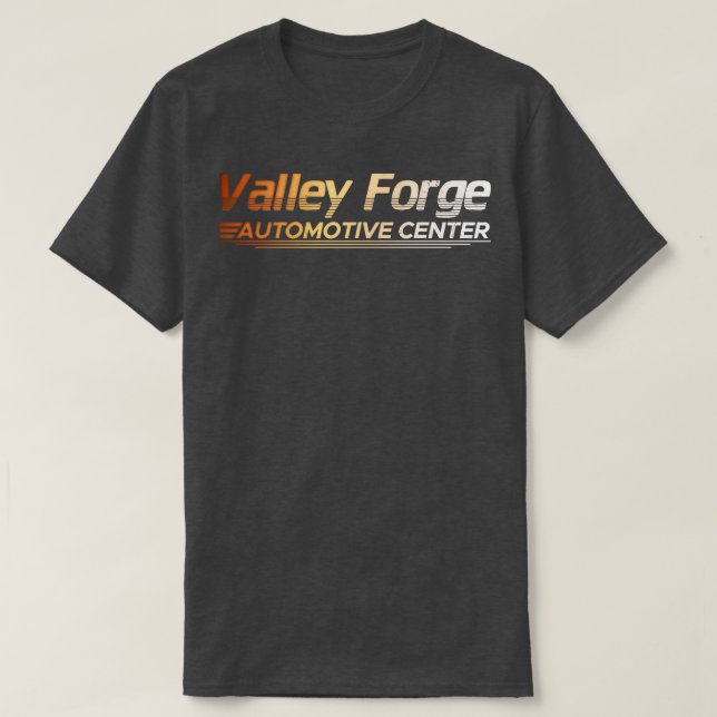 Valley Forge Automotive Distressed T-Shirt (Design Front)
