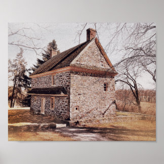 Valley Forge Farm House Print