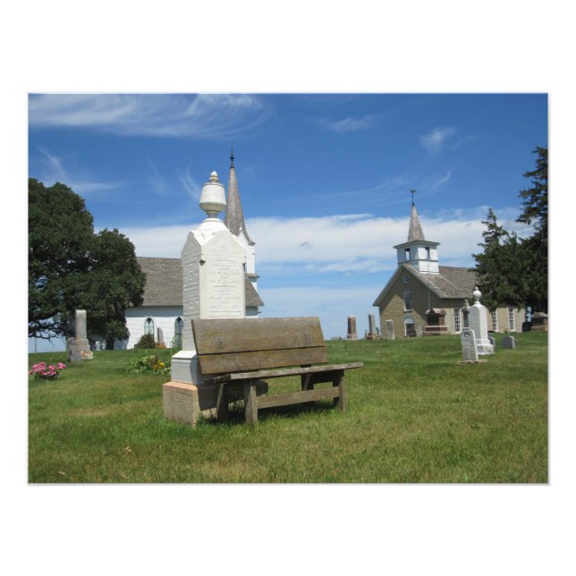 “Valley Grove Cemetery” Photo Print (Front)