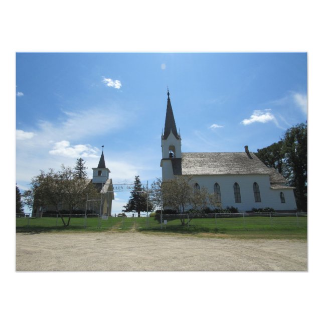 “Valley Grove Churches” Photo Print (Front)